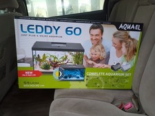 Swell Aquarium 60cm Tropical Freshwater LED Fish Tank Kit 54ltrs Coldwater Fish