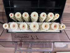 Vintage 1966 Carmen K7+7 Heated Rollers Hair Curlers Salon Hairdresser Retro