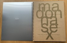 SEX by Madonna book, 1992, with (opened) mylar foil packaging and sealed CD