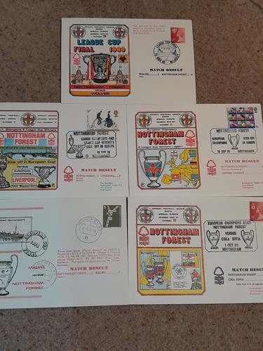 Nottingham forest fdcs - forest, x5