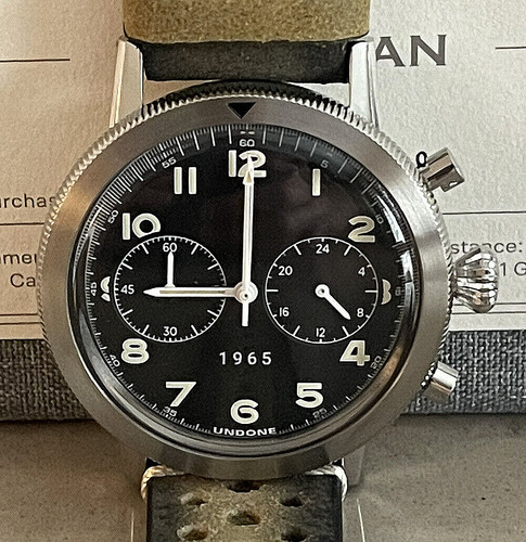 Undone type watch - type,