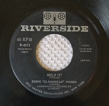 Eddie "Cleanhead" Vinson, Hold