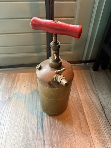 Vintage brass garden sprayer - brass,