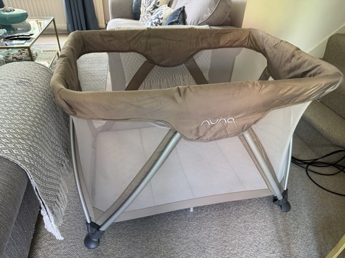 Nuna travel cot - nuna, black