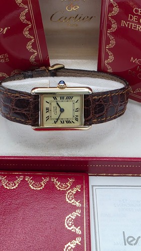Must cartier tank 18ct - must, gold