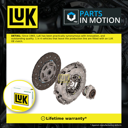 Clutch kit 3pc - kit,