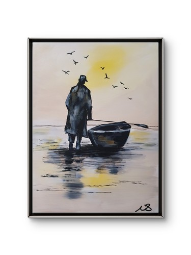 Original acrylic painting - original,