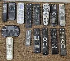 JOB LOT OF 15 REMOTE CONTROLS - TV/HIFI/OTHER - NOT TESTED.
