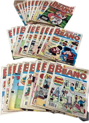 Vintage beano comics bundle - comics,