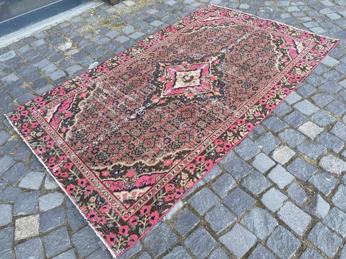 Vintage oushak rug - vintage,