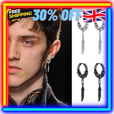 Vintage Punk Feather Pendant