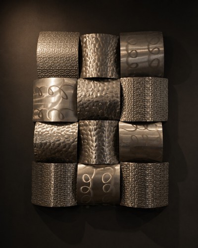 Large decorative metal wall - large,
