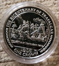 2005 1 Crown Silver 1805