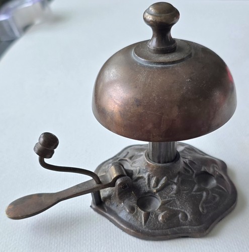 Vintage hotel bell desktop - vintage,