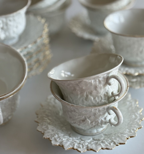 Antique meissen porcelain - antique, cup