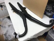 Genuine Yamaha RD 350 31K Matt Black Exhausts.