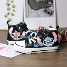 Kids Boys Girls Stitch Canvas