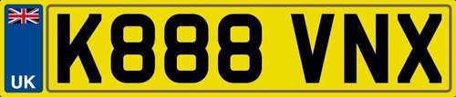 Kevin number plate kevins - kevin,