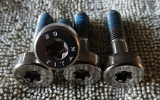 LOT OF 4 BRABUS TITANIUM BOLTS
