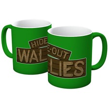 HIDE-OUT WALLIES UNOFFICIAL TWIN PEAKS CULT TV SHOW MUG IN VARIOUS COLOURS