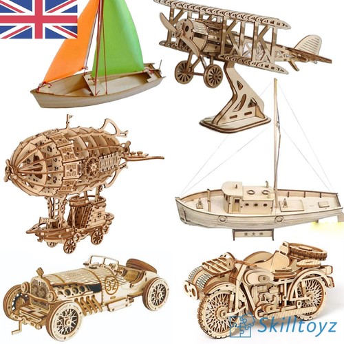 Complex wooden model - wooden, kits