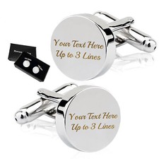 Personalised cufflinks custom - personalised,