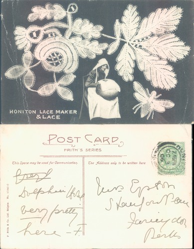 Lace maker frith ltd 1903 - lace,