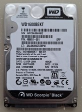 WD Western Digital WD1600BEKT - 160GB 2.5" SATA HDD - Hard Drive