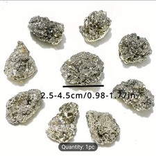 Natural Pyrite Crystal Cluster