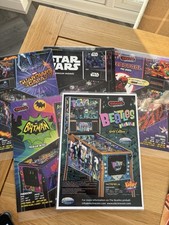 Pinball machine flyers - pinball,