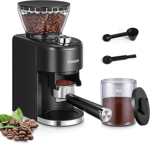 Electric conical burr coffee - electric,