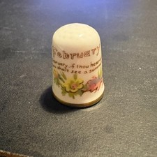 CAVERSWALL BONE CHINA THIMBLE