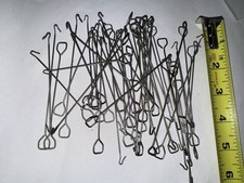 Large Lot Of Leaders/Pendulum Hangers For Antique Cuckoo Clocks 