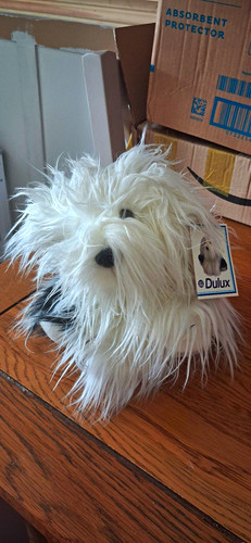 Dulux ici dog plush - dog,