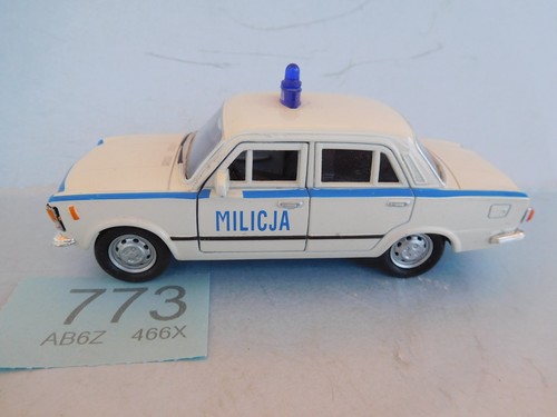 Welly fiat 125p - fiat, militia