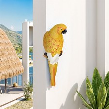 Resin Parrot Birds Statue