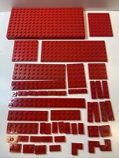 LEGO Red BASE PLATES/BOARDS BUNDLE 1,2,4,8 x1 x2 x3 x4 x6 x8 Star Wars City