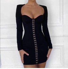 House Of Cb Lala Black Mini