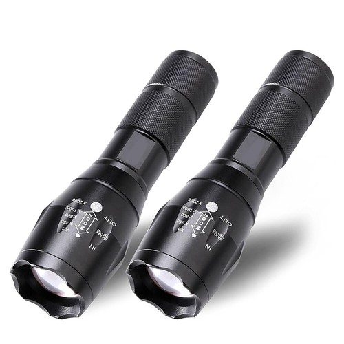 Led flashlight survival - 2x,