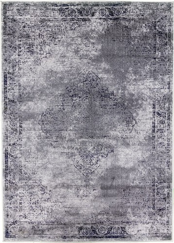 Grey rug mat traditional - grey,