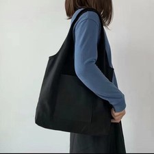 Premium Black 100% Cotton Tote