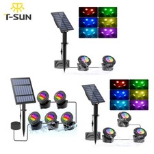 Led solar pond lights - solar,