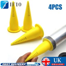 4Pcs Spare Nozzles Sausage Bait Boilie Gun for Bait Ball Making Carp Fishing