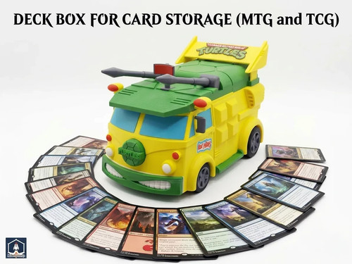 Printed mtg tmnt deck - 3d,