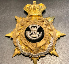 Somersetshire Light Infantry Victorian Officer Helmet Plate GENUINE SCARCE
