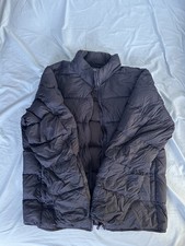 Large Uniqlo Ultra Light Down Navy Men's Puffer Jacket, Pre-Owned Good Condition