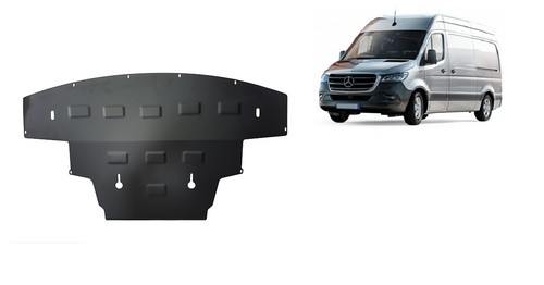 Steel skid plate - /, guard