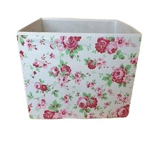 Ikea Drona Pink Floral Storage