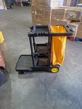 Janitorial Trolley Cleaning Trolley On Wheels Large Utility Commercial Cart