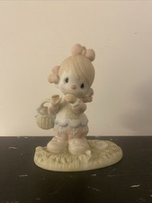 precious moments waddle i do without you ceramic clown girl figurine ornament
